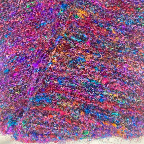 Colorful silk scarf - Picture 3 of 3